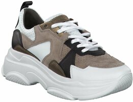 Damen-Schnürschuhe 787413 (Beige/Bunt)