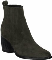Damen-Western-Boots aus Leder 787218 (Oliv)