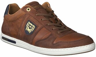 Herren-Schnürschuhe aus Leder 746654 (Braun)