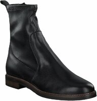 Damen-Stiefeletten aus Leder 787966 (Schwarz)