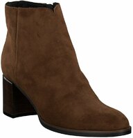 Damen-Stiefeletten aus Leder 787988 (Mittelbraun)