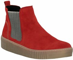 Chelsea Boots für Damen 789112 (Dunkelrot)