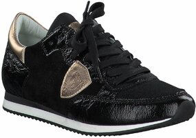 Kinder-Halbschuhe aus Leder 761035 (Schwarz)
