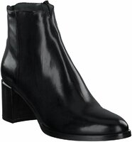 Damen-Stiefeletten aus Leder 787991 (Schwarz)