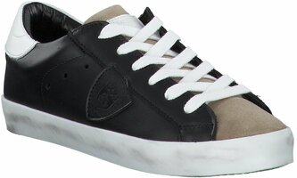 Kinder-Halbschuhe aus Leder 761096 (Schwarz)