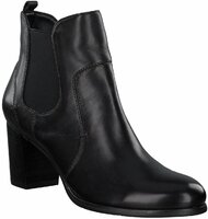 Damen-Stiefeletten aus Leder 788818 (Schwarz)