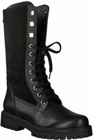 Damen-Boots aus Leder 813308 (Schwarz)