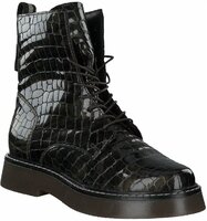 Damen-Boots aus Leder 793000 (Dunkelgrau)