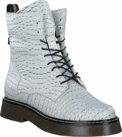 Damen-Boots aus Leder 793012 (Weiß)