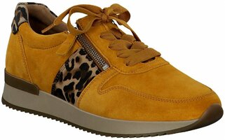 Damen-Schnürschuhe aus Leder 788909 (Orange)