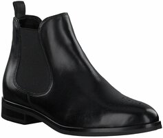 Damen-Stiefeletten aus Leder 791945 (Schwarz)