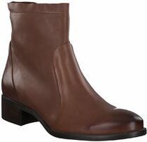 Damen-Stiefeletten aus Leder 814076 (Braun)