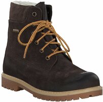 Kinder-Winterstiefel aus Leder 821548 (Dunkelbraun)