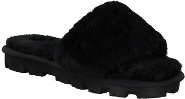 Pantoletten für Damen 786722 (Schwarz)