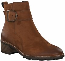 Damen-Stiefeletten aus Leder 814271 (Mittelbraun)