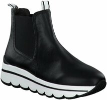 Damen-Boots aus Leder 789045 (Schwarz)