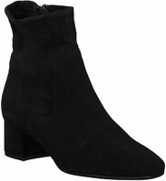 Damen-Stiefeletten aus Leder 789299 (Schwarz)