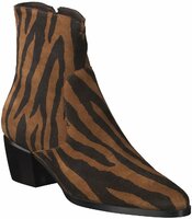 Damen-Stiefeletten aus Leder 787929 (Braun)