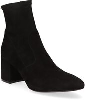 Absatz-Stiefeletten für Damen 807370 (Schwarz)