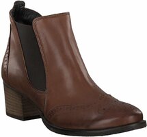 Damen-Stiefeletten aus Leder 814099 (Braun)