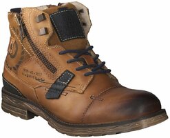 Winter-Schnürboots für Herren aus Leder 761400 (Braun)