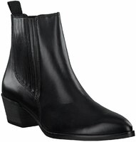 Absatz-Stiefeletten für Damen 814155 (Schwarz)