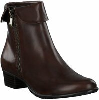 Damen-Stiefeletten aus Leder 816677 (Braun)