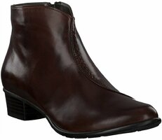 Damen-Stiefeletten aus Leder 816700 (Braun)