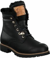 Winter-Schnürboots für Damen 788168 (Schwarz)