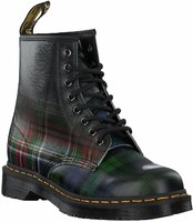 TARTAN Damen-Schnürboots 783304 (Schwarz/Bunt)