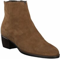 Klassische Damen-Stiefeletten aus Leder 814969 (Braun)
