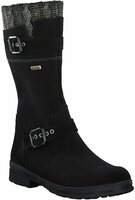Winter-Stiefel für Kinder 701531 Weite M (Schwarz)