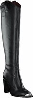Damen-Langschaftstiefel aus Leder 857044 (Schwarz)