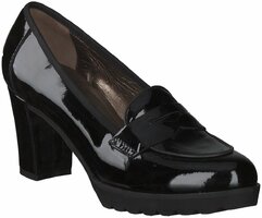 Damen-Trotteurs aus Leder 638687 (Schwarz)