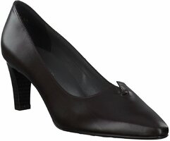 Damen-Pumps aus Leder 842795 (Dunkelbraun)
