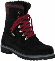 Kinder-Winterboots aus Leder 821573 Weite M (Schwarz)
