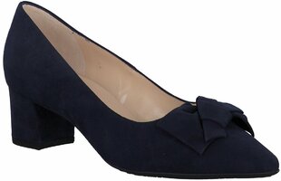 Damen-Pumps aus Leder 842837 (Dunkelblau)