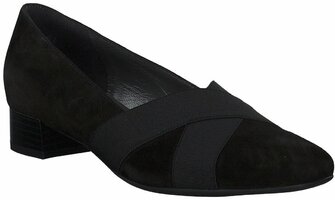 Damen-Pumps aus Leder 842953 (Schwarz)