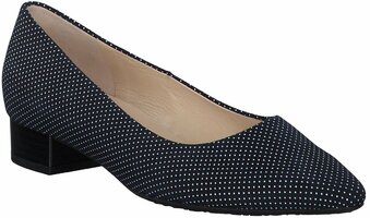 Damen-Pumps aus Leder 843039 (Dunkelblau)