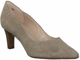 Klassische Damen-Pumps aus Leder 842941 (Beige)