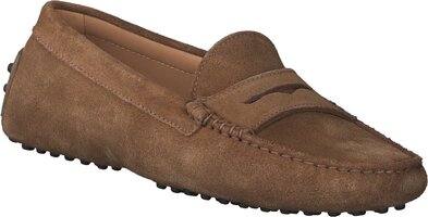 Damen-Mokassins aus Leder 874504 (Braun)