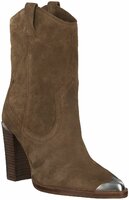 Western Boots für Damen aus Leder 857038 (Braun)