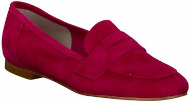 Damen-Slipper aus Leder 857452 (Pink)