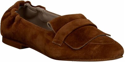 Damen-Slipper aus Leder 857397 (Braun)