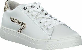 Schnür-Halbschuhe für Damen 809019 (Weiß)