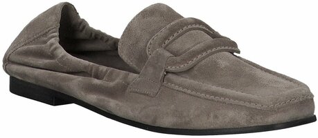 Damen-Slipper aus Leder 873866 (Beige)