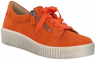 Schnür-Halbschuhe für Damen 818549 (Orange)