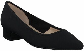 Klassische Damen-Pumps aus Leder 843040 (Schwarz)