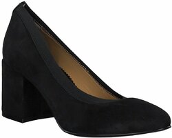 Klassische Damen-Pumps aus Leder 875600 (Schwarz)