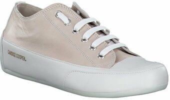 Damen-Schnürschuhe aus Leder 659289 (Beige)